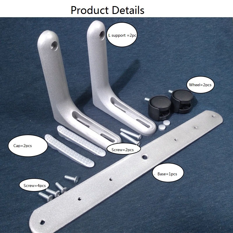 Metal Holder Feet Aluminum Alloy Room Divider Privacy Screens Divider