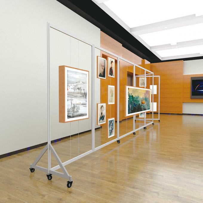 Kiosk & Screen Style Display Stands | Floor Displays with Cable Systems for displaying graphic panels, posters, artwork, 0
