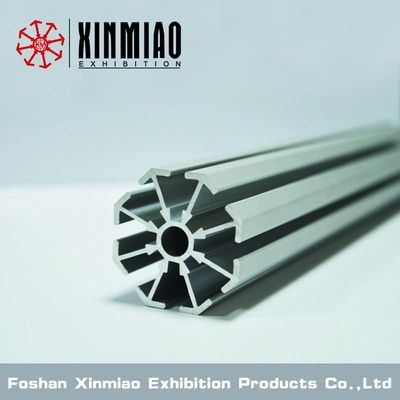 Beam Extrusion/70mm Aluminium profiles for exhibition stand,6 system grooves one side