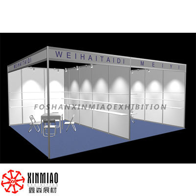 3X3M Standard System Booth, China Modular Aluminum Booth Exhibition System Panel and Exhibition Equipment