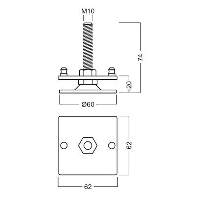 Plastic End Cap of of 80MM Maxima Square Profile,Octanorm Similar products for exhibition booth