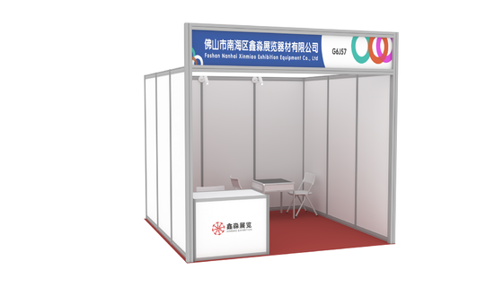 3x3x3.5m Upgreaded Shell Scheme Stand For Exhibition and Expo,Octanorm and Maxima system Booth Supplier in China