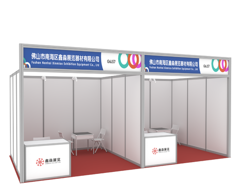 3x3x3.5m Upgreaded Shell Scheme Stand For Exhibition and Expo,Octanorm and Maxima system Booth Supplier in China