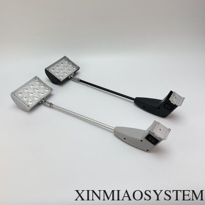 Lighting For Custom Booth with Universal Shoe Clip 8 Shape Plug 21W 25W Led Arm Light for Professional Exhibition Displays