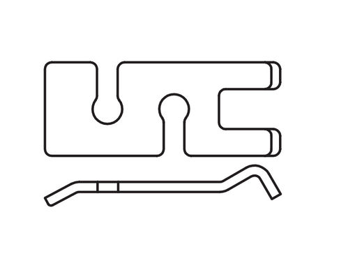 M1322 Adaption Profile of 40-80-100MM Maxima system,Tension fabric extrusion