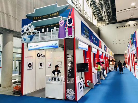 Modular aluminum exhibition booth, portable exhibition booth aluminum made display booth for tradeshow event