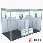 Modular aluminum exhibition booth, portable exhibition booth aluminum made display booth for tradeshow event