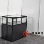Aluminum Foldable Showcase, rentable foding cabinet for display, exhibition foding glass+aluminum+MDF panel showcase