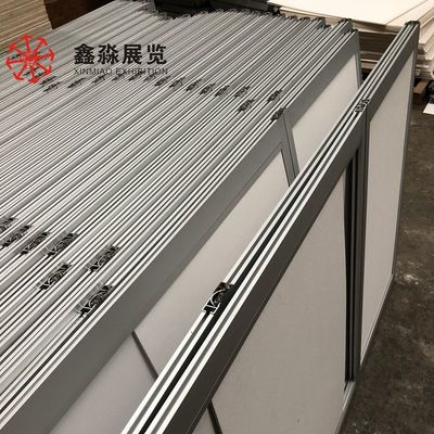 Foldable aluminum front desk of 3X3M exhibition booth, New coming exhibition folding desk