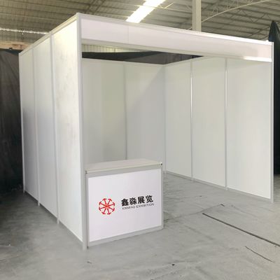 Foldable aluminum front desk of 3X3M exhibition booth, New coming exhibition folding desk