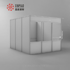 3X3M Custom Exhibition Booth With Door For Indoor Use,Modular Aluminum Frame Quick Assemble Room