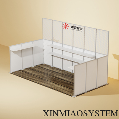 3x6x2.5M Assemble Aluminum Shell Scheme Stand for Tradeshow