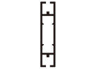 Z159 70x16MM Beam Extrusion,2 groove 4.3MM ,Aluminum equipmen suit for tension lock