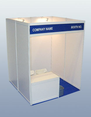 2x2M System Booth, Chinese Modular Aluminum Exhibition Booth Supplier, Exhibition Stand Factory In China