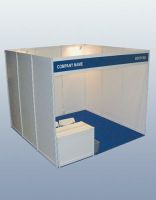 3X3M Standard System Booth, China Modular Aluminum Booth Exhibition System Panel and Exhibition Equipment