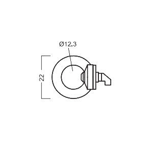 XM-A080 E120 Screw for Exhibition system booth, 20mm T type Hammerhead screw, Bracket Fitting of R8 system