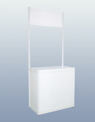 Information Counter With Fascia, Octagonal Prism Counter,Alumini  counter exhibition tradeshow fair Supplier In China