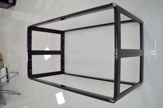 Display Folding Showcase/Foldable Aluiminum Glass Showcase/Exhibition Case Can Be Rented