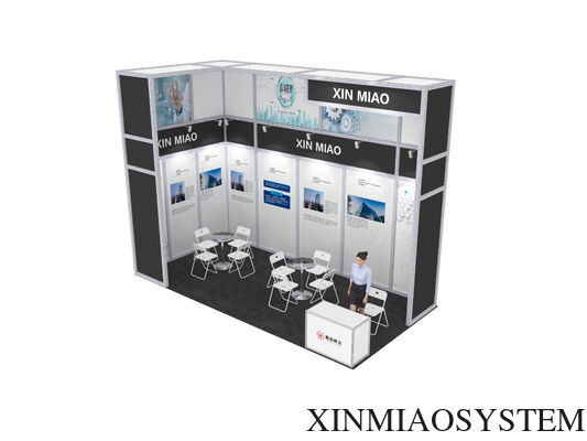 Ustomize 20X20FT Modular Aluminum Exhibition Booth Trade Show Booth For Exhibition Show Event