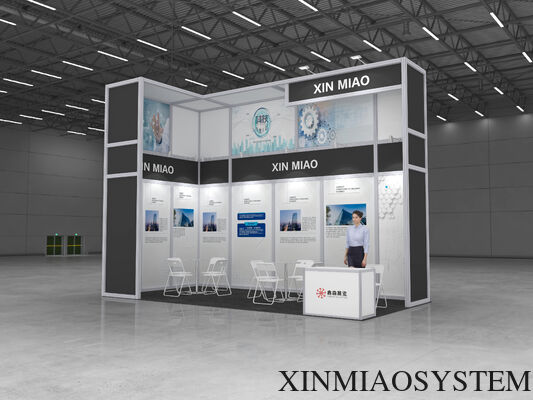 Ustomize 20X20FT Modular Aluminum Exhibition Booth Trade Show Booth For Exhibition Show Event