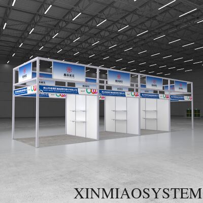 Saudi Arabia Aluminum Modular Shell Scheme Booth for Tradeshow and Event, Exhibition Booth 3x3 &3x6m Supplier in china, Octanorm and Maxima Booth