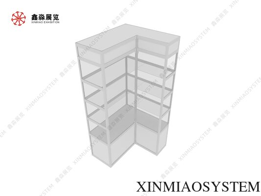 Exhibition Booth Modular Aluminum Construction Easy To Set Up Reusable And Waterproof Suitable For Medical Quarantine