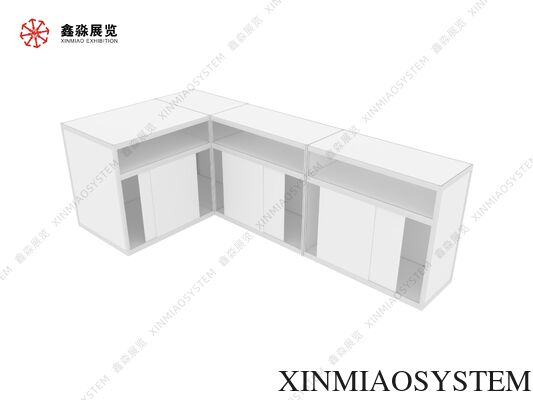 Exhibition Booth Modular Aluminum Construction Easy To Set Up Reusable And Waterproof Suitable For Medical Quarantine