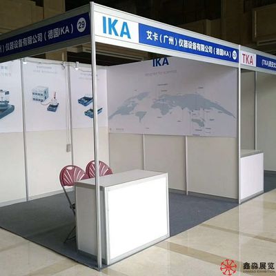 Folding desk specially widly used as the front desk of a exhibition booth,free of tool dispay deks