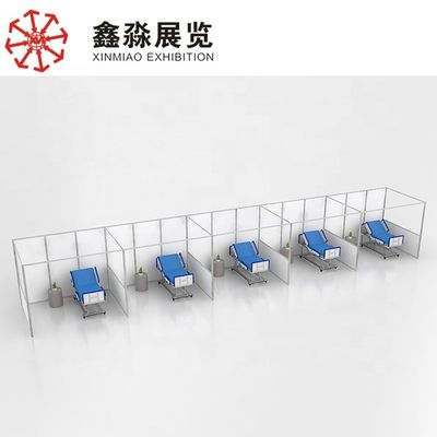 Fast Installation Aluminum Portable Temporary Modular Square Mobile Cabin Hospital in Stock