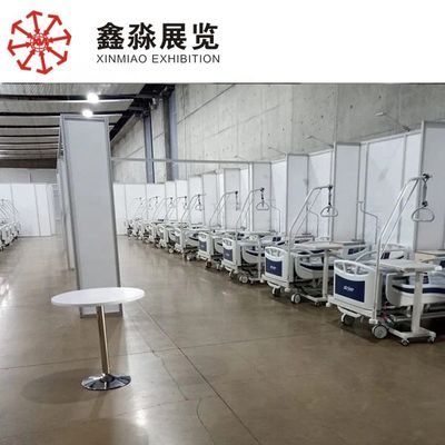 Fast Installation Aluminum Portable Temporary Modular Square Mobile Cabin Hospital in Stock