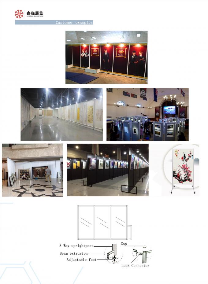 Special Display Stand,R8 Gallery Aluminum profile System Stand ...