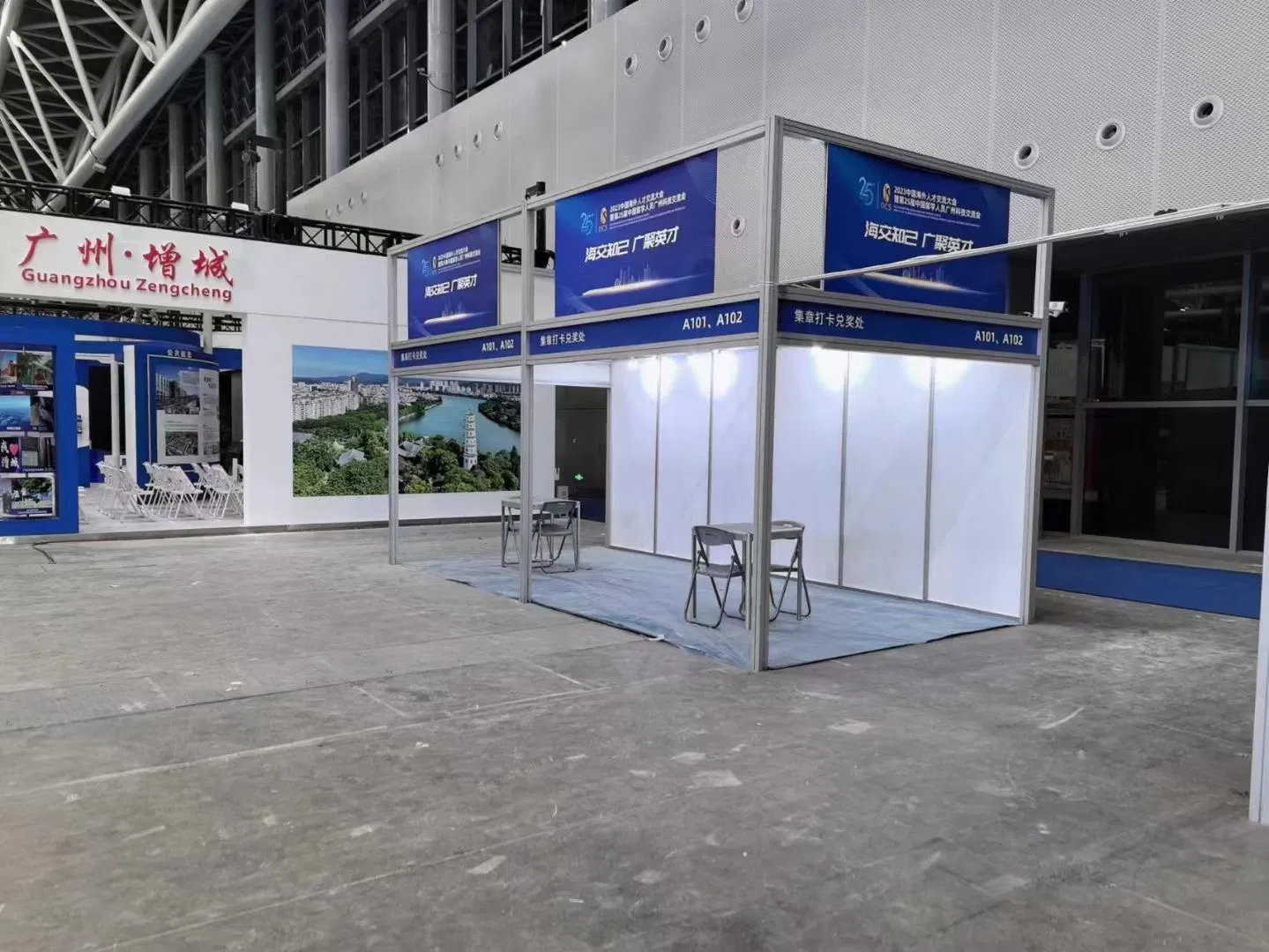 3x3x3.5m Upgreaded Shell Scheme Stand For Exhibition and Expo,Octanorm and Maxima system Booth Supplier in China 0
