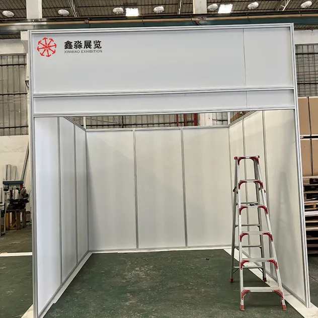 Qatar Expo 3x3M Shell Scheme Booth for Tradeshow And Event, Chinese Chaep Aluminum Exhibition Stand Supplier 7